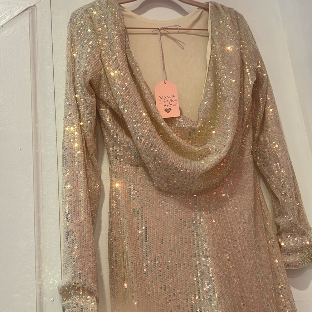 Sequin jumpsuit